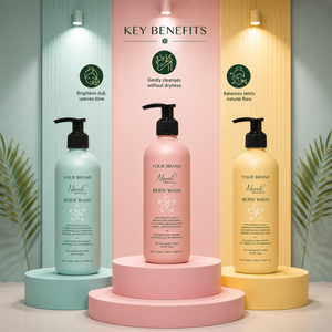 Gel Douche Qualité Export pour un Nettoyage en Profondeur, une Peau Fraîche et un Soin Hydratant Quotidien – Nettoyant Visage - Product Image 2