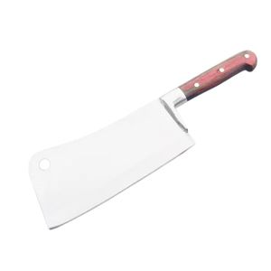 Couteaux à viande professionnels, couteau de boucher en acier inoxydable tranchant pour trancher, tailler, hacher le bœuf, l'agneau, la volaille, restaurant - Product Image 1