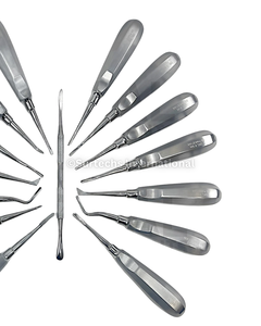 Ensemble d'élevateurs dentaires Surtechs, 15 pièces, instruments chirurgicaux pour l'extraction dentaire, acier inoxydable de qualité allemande - Product Image 3
