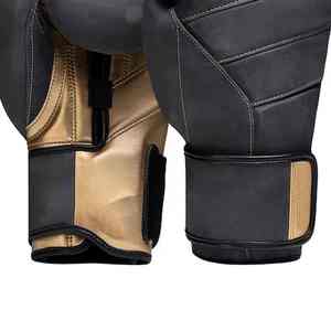 New Arrival Customizable Cowhide Leather Breathable Unisex Outdoor Sparring Professional Gears Boxing <b>Gloves</b> For Adults - Product Image 5