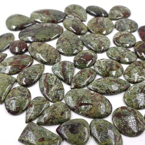 Cabujón de Piedra de Jaspe Sangre de Dragón Natural al por Mayor, Cabujón de Jaspe Dragón para Fabricación de Joyas, Gema Suelta - Product Image 2