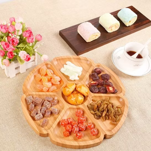 <b>Wood</b> Dry Fruit Tray Platter Decorative Coffee <b>Table</b> Item <b>Rustic</b> Design For Bar Counter <b>Dining</b> <b>Table</b> Use <b>Wood</b> Dry Fruits Platter - Product Image 5