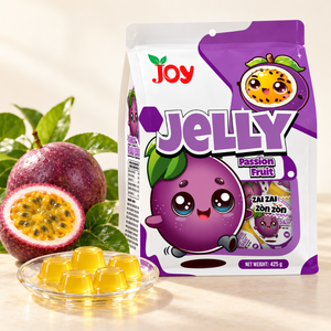 Vinut Trust Gelatina de Maracuyá Baja en Grasa en Vasos Individuales, Sabor a Fruta Natural, 12 Meses de Caducidad - Product Image 3