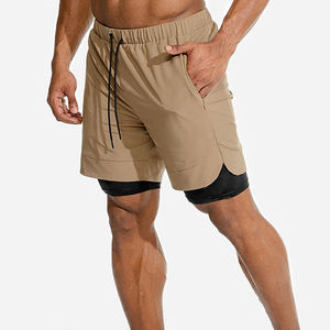 Pakistani Custom Sporty High Street Bodybuilding <b>Compression</b> <b>Shorts</b> for <b>Men</b> Solid Pattern Eco-Friendly Quick Dry Breathable Gym - Product Image 1