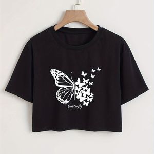 Prix d'usine, haut pour femme, col en V, qualité d'exportation, mélange de coton extensible, vêtement de base quotidien, style à manches courtes - Product Image 6