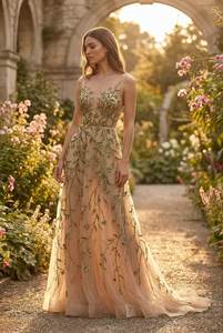 ชุดราตรีหรูหราประดับเลื่อมทรงเมอร์เมดลายเรขาคณิตจากโรงงานโดยตรง รับสั่งทำจำนวนมาก ชุดเดรสออกงานสำหรับผู้หญิง - Product Image 3