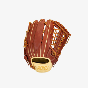 Guante de Béisbol Resistente de Cuero Vacuno Genuino para Prácticas de Lanzamiento y Partidos de Liga, Equipo Deportivo Premium - Product Image 4