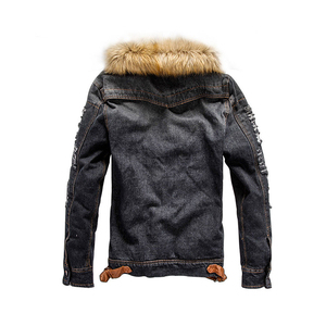 Chaqueta de Mezclilla de Color Sólido al Mejor Precio, Servicio OEM, Cómoda y Transpirable, Chaqueta de Invierno para Venta en Línea - Product Image 5