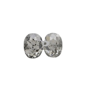 Diamantes Rústicos Naturales Pulidos con Diamante RRP, Sal y Pimienta, 0.20-3 Quilates, Forma Múltiple, Par de Diamantes, Corte Muy Bueno, Claridad I3 / Certificado IGI - Product Image 3