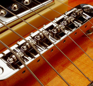 Pont à rouleaux chromé B10BB pour guitare électrique, fabriqué en Corée, pièces et accessoires pour instruments à cordes - Product Image 3