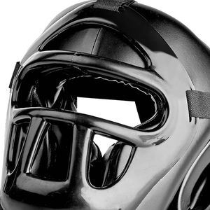 Protège-tête de boxe professionnel en PU pour hommes, protection intégrale du visage pour entraînement de kick-boxing et Muay Thai, équipement d'arts martiaux de haute qualité - Product Image 5