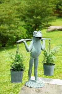 Reading Antique Frog Sculpture Decorative Accent For Farmhouse Garden Decor Supplies And Ornament Handmade Custom Figurine Decor - Product Image 6
