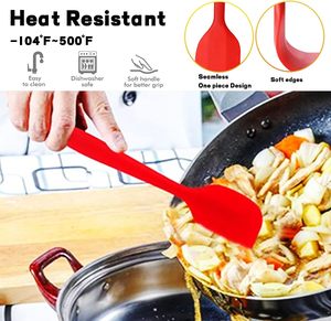 Espátula de Cocina Resistente al Calor, Utensilios de Silicona para Cocina, Accesorios de Cocina, Espátula de Goma de Grado Alimenticio, Venta al por Mayor - Product Image 3