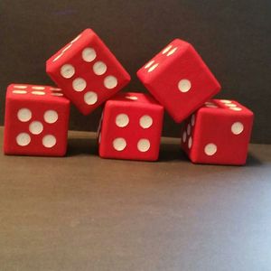 Factory Wholesale Price Decorative Home Decoration Wooden Dice Square Shape High Quality Customized Logo Natural Crafts - Product Image 4