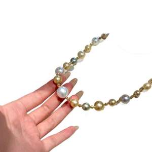 Collier élégant en perles de millet d'eau douce, chaîne de clavicule, design simple et tendance, perle naturelle pour l'amour, tempérament élégant - Product Image 5