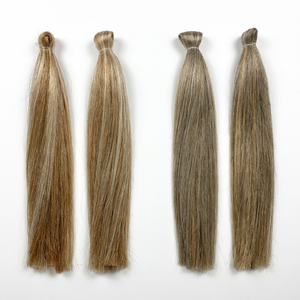 Mélange de fibres capillaires de banane et de ramie de qualité supérieure, extensions capillaires naturelles, écologiques, véganes et durables pour le tressage et la confection. - Product Image 1