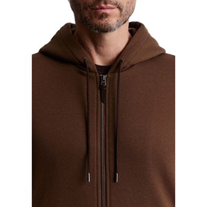 Conjunto de sudadera y pantalones deportivos de forro polar para hombre, corte regular, personalizado, estilo urbano, con logo personalizado. - Product Image 5