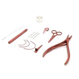 Kit de herramientas para extensiones de cabello de acero inoxidable con alicates para extensiones de cabello - Product Image 4
