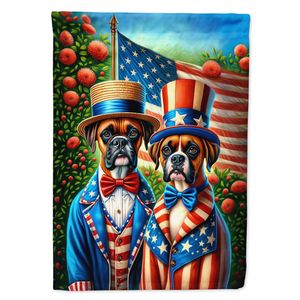 All American Boxer Grand Drapeau Multicolor Porch Sleeve Pole Décoratif Yard Banner Artwork Polyester House Wall Hanging - Product Image 1