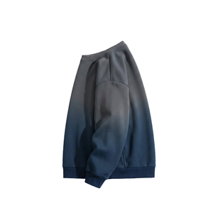 Sweat-shirts décontractés pour hommes, haut de gamme, 100% polyester, matériau durable, légers, respirants, doublés, dégradés, pour l'hiver - Product Image 3