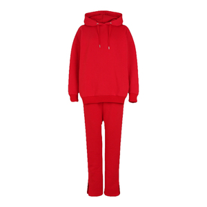 Chándal Personalizado para Mujer, Talla Grande, de Algodón y Felpa, Chándales al por Mayor para Mujer, Conjunto Deportivo de 2 Piezas, Estilo Urbano - Product Image 3