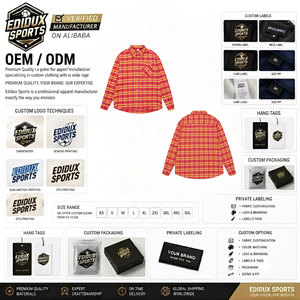 เสื้อเชิ้ตผู้ชายไซส์ใหญ่ ผ้าคอตตอน 100% ผลิตตามสั่ง ขนาดและสีตามต้องการ - Product Image 5