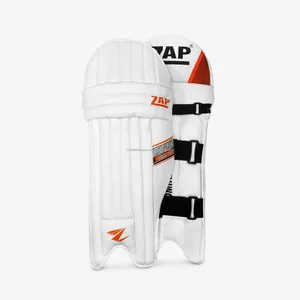 Almohadillas de Protección para Bateo de Cricket ZAP Airy Lite Junior, Ultra Ligeras, Material PU, Protección Profesional Gruesa, Ajuste Cómodo y Transpirable - Product Image 1