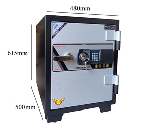 Caja Fuerte Electrónica ELINE EN-61E Vietnam con Acceso por Huella Dactilar y Contraseña, Alta Seguridad - Product Image 3