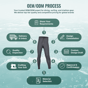 Pantalones de Buceo para Hombre Aropec de Neopreno Superelástico de 3 mm, Rodilleras Supratex, Cordón Ajustable, Pantalones Térmicos para Buceo OEM/ODM - Product Image 5