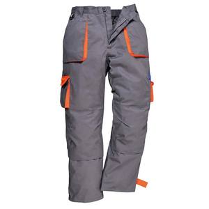 Pantalon de travail décontracté pour homme, léger, en coton, coupe droite, avec grandes poches et taille élastique, pour un usage quotidien - Product Image 3