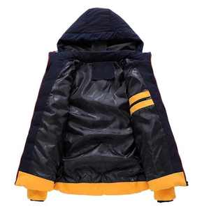 Vêtements en gros, parka d'hiver personnalisée pour homme, veste matelassée décontractée, respirante, écologique, coupe-vent, rembourrage en fibre de polyester 100% - Product Image 4