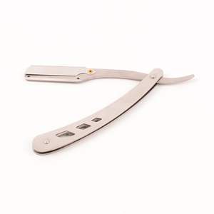 Maquinilla de Afeitar Profesional Plegable, Herramientas de Afeitado y Modelado Facial para Hombre, Maquinillas de Afeitar de Acero Inoxidable para Barbería - Product Image 2