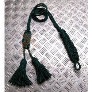 Sustainable Low Moq Ceremonial Uniform Whistel <b>Cords</b> Hand Made Ceremonial Uniform Whistel <b>Cords</b> - Product Image 2