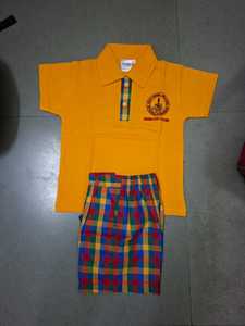 MG ENTERPRISES Conjunto de Camiseta y Pantalones Cortos a Cuadros para Uniforme Escolar, Modelo SU 8, Ropa Deportiva Escolar para Adultos en Venta - Product Image 3