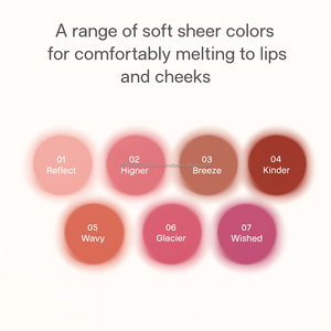 Baume pour les lèvres et les joues K Beauty OEM, faible irritation, fini laiteux, soin coréen de la peau - Product Image 5