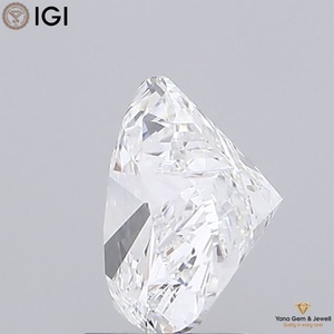 Bague spéciale pour anniversaire avec diamant CVD cultivé en laboratoire de 2,00 carats, certifié IGI, couleur D, clarté VVS1, taille cœur - Product Image 6