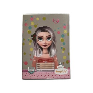 Moda ragazza arabica Notebook educativo con copertina trasparente in plastica e singola linea foderata Journal - Product Image 5