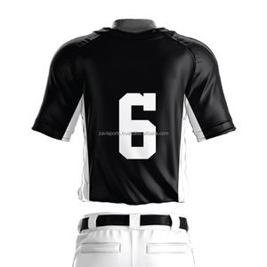 Uniformes de baseball en gros, logo personnalisé, prix bas, vente chaude en plein air pour les équipes sportives, uniforme de baseball fabriqué avec un bon matériau - Product Image 3