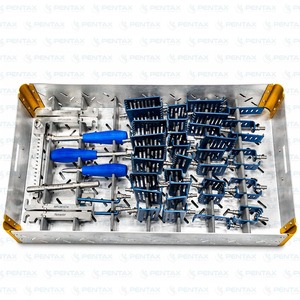 Juego de Retractores Cervicales CLR, Cuchillas de Acero Inoxidable, Sistema de Instrumentos Quirúrgicos Premium para Cirugía de Columna Cervical Anterior, Pentax Surgical CE - Product Image 2