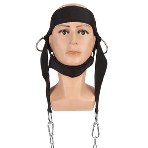 Harnais de musculation réglable pour la tête et le cou, sangle d'exercice de renforcement, équipement de fitness en cuir de haute qualité, vente en gros pour salles de sport - Product Image 6