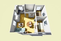 Maison Mobile 3 chambres à coucher, pack plat pliable, maison conteneur extensible, moderne, australie, 20 pieds, 40 pieds