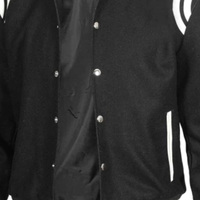 Blouson de baseball premium personnalisé avec broderie de patchs pour homme, style universitaire urbain, fabricant de vêtements en gros