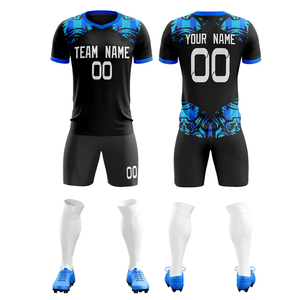 Kit de football respirant personnalisé, service OEM, maillots de football personnalisés, ensembles d'uniformes de football, design sublimé, kit d'uniformes de football - Product Image 1