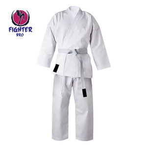 Kimono de karaté unisexe respirant en toile de coton 100 % lourde, conçu pour les tournois - Product Image 4