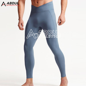 Leggings de compression en tissu extensible haute performance, idéaux pour la salle de sport, la course à pied, le yoga, l'entraînement et les activités quotidiennes. - Product Image 4