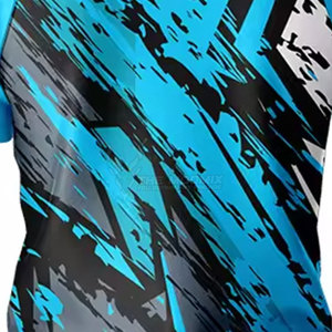 Uniforme d'équipe professionnel en polyester respirant imprimé par transfert thermique pour activités sportives avec options personnalisables - Product Image 4