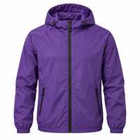 Veste coupe-vent personnalisée pour hommes, vente en gros, randonnée en plein air, imperméable, respirante, anti-UV, écologique, séchage rapide, nylon pour sports d'hiver