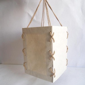 กระดาษป่านแท้ 100% สีธรรมชาติ สำหรับงานปาร์ตี้ โคมไฟตกแต่งบ้าน - Product Image 1