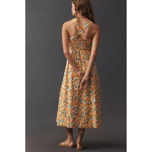 ชุดเดรสลูกไม้พิมพ์ลายดอกไม้แบบมีเชือกผูกด้านหลัง สายเดี่ยว ไร้แขน สไตล์เซ็กซี่ สำหรับผู้หญิง เหมาะสำหรับงานปาร์ตี้ คลับ วันหยุด ฤดูใบไม้ผลิ ฤดูร้อน - Product Image 4