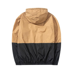Veste coupe-vent légère à capuche pour homme, résistante à l'eau, fermeture éclair intégrale, coupe-vent d'extérieur pour le sport, la course à pied, la marche, la randonnée, les voyages - Product Image 2